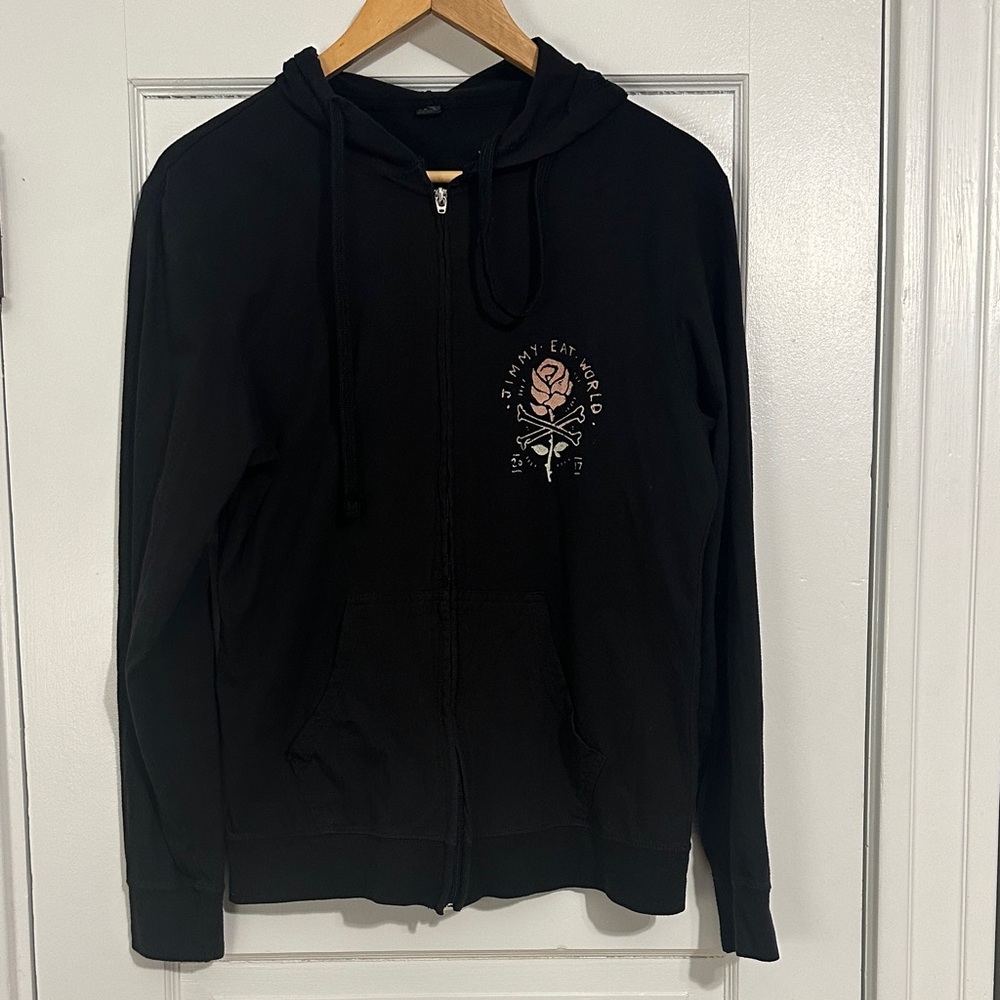 Jimmy Eat World 2017 Integrity Blues tour Tultex Black Hoodie